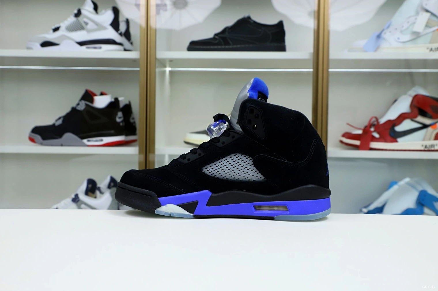 1st Kicks Shoes RETRO SportInspired 1971 Kimikick AIR 'RACER 5 JORDAN AIR JORDAN BLUE' 1201